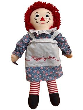 Rare Vintage 1991 Applause 24” Tall Raggedy Ann Doll Plushie NWT imperfections